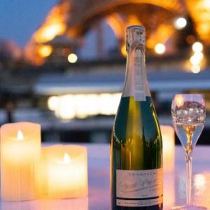 Champagne and macaroon cruise, Paris under the stars