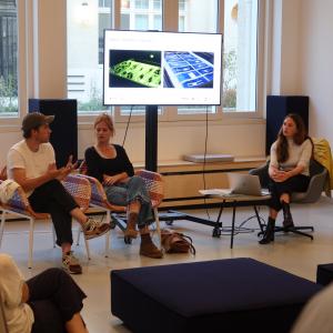 Rencontre septembre avec Marie Levoyet et Baptiste Meyniel (c) JAD