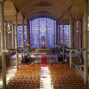 Eglise Notre-Dame du Raincy, les vitraux de Maurice Denis et Marguerite Huré