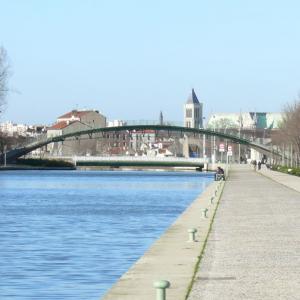 La Plaine Saint-Denis, du canal Saint-Denis au campus Condorcet