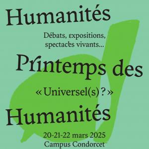 Conférence inaugurale du Printemps des Humanités au Campus Condorcet