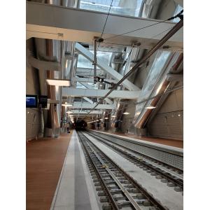 : A la découverte des nouvelles gares du RER E et de la gare Saint-Denis Pleyel sur la ligne 14.