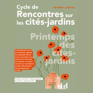 Diffusion du concept de cité-jardin, parcours en car + table ronde