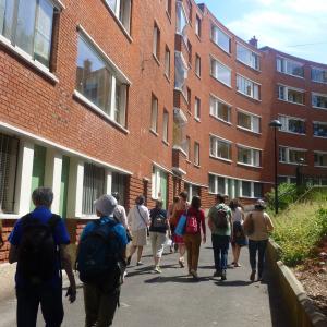 Diffusion du concept de cité-jardin, parcours en car + table ronde