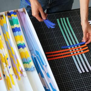 Tisser le papier à l'atelier de Jennifer Hugot - Journées des métiers d'art