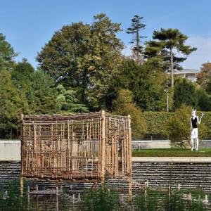 Visite en famille du jardin et des sculptures du MAC VAL
