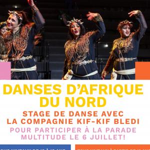 Ateliers de danse avec Villes des musiques du monde - Biennale Multitude