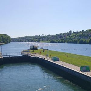 Les bords de Seine à vélo, entre Evry et Paris