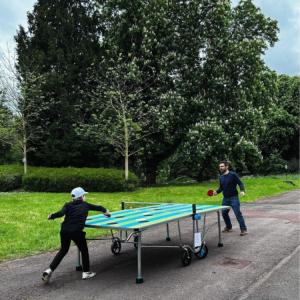 Atelier en famille dans le parc de la Fondation des Artistes