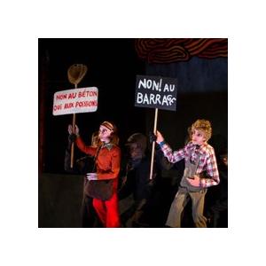 Spectacle  de marionnettes "Barrage Barrage" par la NEF