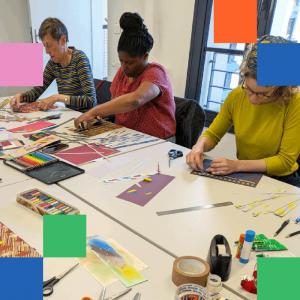 Tisser le papier à l'atelier de Jennifer Hugot - Journées des métiers d'art