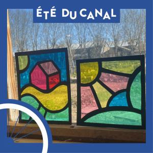Atelier vitrail sur la Place François de Larderel à Bobigny
