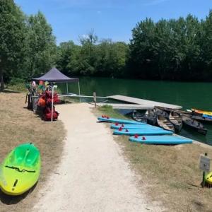 Balade en canoë sur la Marne