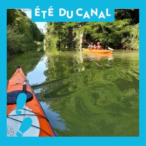 Séance découverte en canoë-kayak sur l'Ourcq