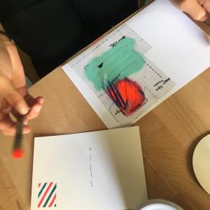 Atelier pochoir : réaliser une carte postale à Bobigny