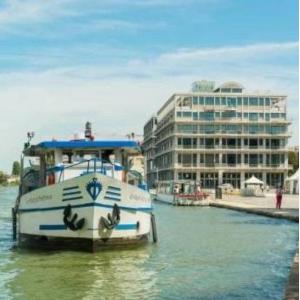 En bateau du Parc de la Villette à Bobigny + balade Biodiversité dans le Parc de la Bergère