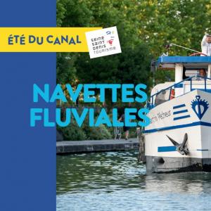 En bateau de Pantin à Bobigny + spectacle de cirque