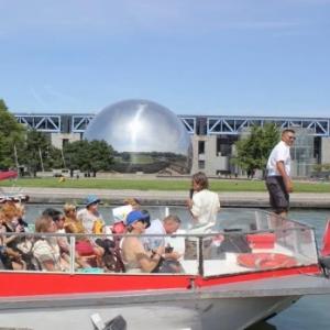 En bateau du Parc de la Villette + atelier création de totebag à Bobigny