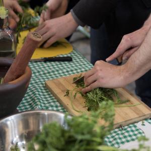 En bateau du Parc de la Villette à Bobigny + Atelier cuisine anti-gaspi & vélomixeur