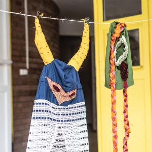 Atelier fabrication de masques de carnaval à Bobigny