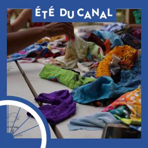 En bateau du Parc de la Villette à Bobigny + Atelier fabrication de masques de carnaval