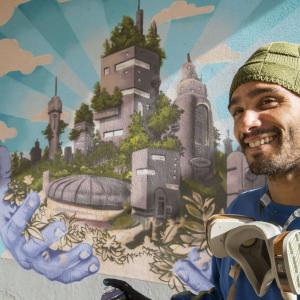 De l’usine au graffiti : visite du Rotin, rencontre et performance en direct d’un artiste graffeur - PHENOMEN'ART