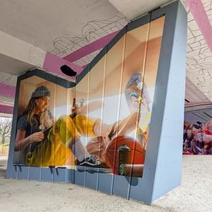 Découverte de Joinville-le-Pont :  Ses bords de Marne, fresques murales et sports nautiques