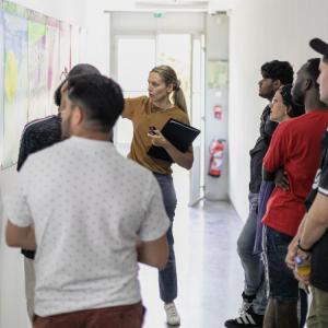Visite de l'exposition "La quinte du loup et du beau tox" - Journées du patrimoine