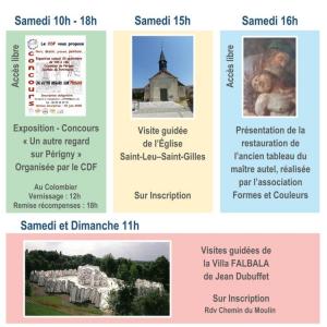 Visite guidée de l’Eglise Saint-Leu-Saint Gilles de Périgny - Journées du patrimoine