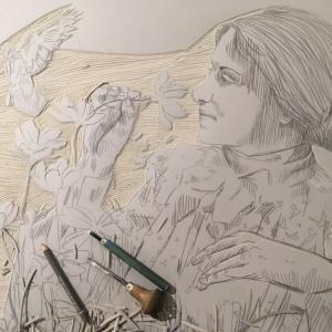 Atelier impressions de linogravures avec Olivia Paroldi - PHENOMEN'ART