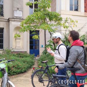 La science à Paris - balade à vélo