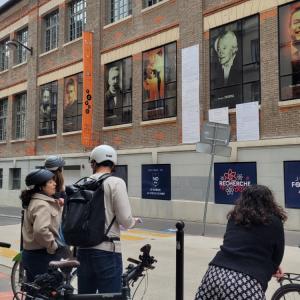 La science à Paris - balade à vélo