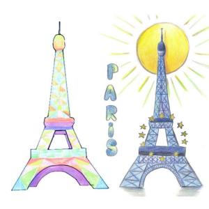 Dessiner la Tour Eiffel : atelier pour les enfants au Trocadéro