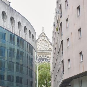  Visite des Elus à l ancien siège du journal L'Humanité à Saint Denis