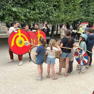 Atelier_Armes_des_romains_1 « © Justine Gautun » 
