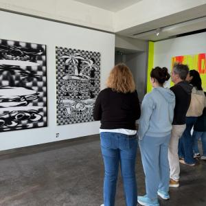 Café découverte de l'exposition “La quinte du loup et le beau tox” à la MABA