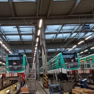 RATP - Les ateliers de maintenance du métro ligne 5 