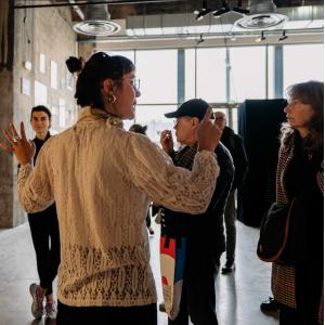 Visite guidée de l'exposition "Surface de réparation" aux Magasins Généraux