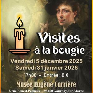 Visite à la bougie de l’exposition « Elégantes de la Belle Epoque » au Musée Eugène Carrière