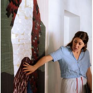 Exposition "Ce qui se trame. Histoires tissées entre l’Inde et la France" à la Manufacture des Gobelins