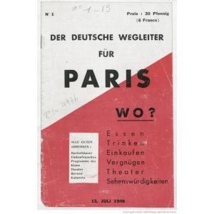 Divertissements et lieux de spectacle sous l'Occupation