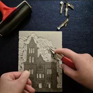 Visite-Atelier en famille « L'art de la linogravure » à la basilique cathédrale Saint-Denis