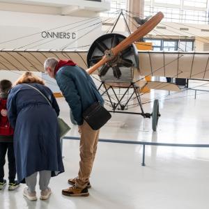 Visite en famille du Musée de l'Air et de l'Espace