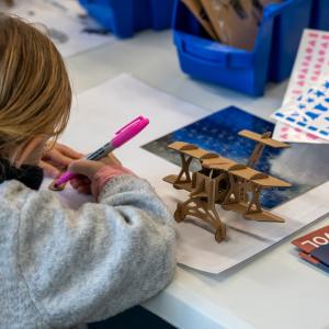 Atelier en famille au Musée de l'Air et de l'Espace