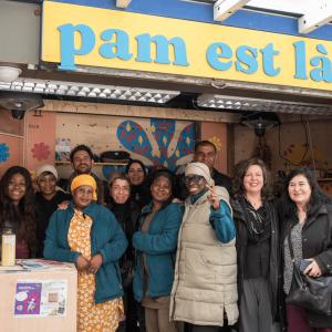 Visite de l'Entreprise à but d'Emploi PAM! à Pantin