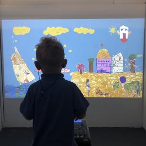 Atelier création d'une œuvre « Liquid Art »