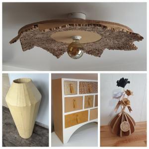 Fabrication d’un vase en carton recyclé à l'atelier Carton K