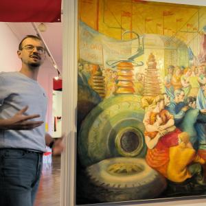 Visite guidée Exposition Couleurs, histoire du travail et des luttes à la Maison Populaire de Montreuil