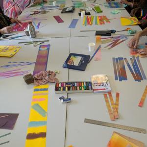Tisser le papier à l'atelier de Jennifer Hugot - Journées des métiers d'art