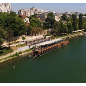 Balade découverte des arts "Crues et repères de la Seine".